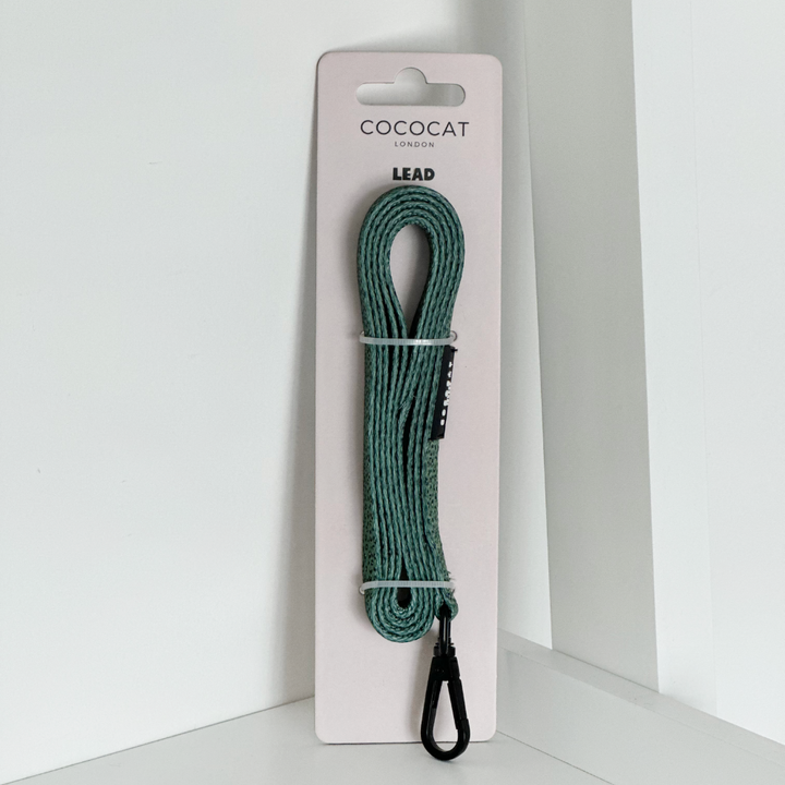 Cat Lead - Khaki Leopard