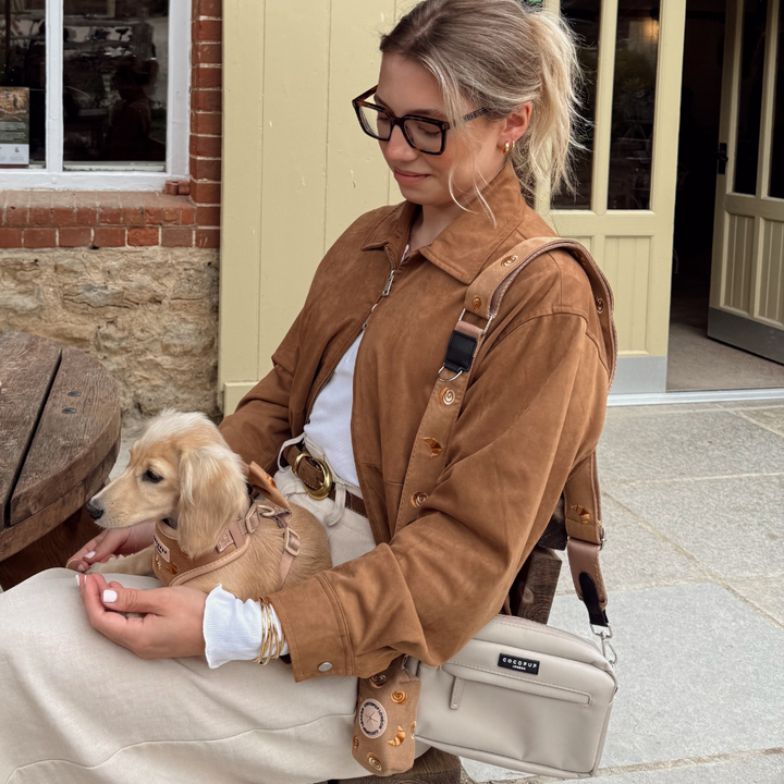 Dog Walking Caramel Latte Bag Bundle - Pawtisserie