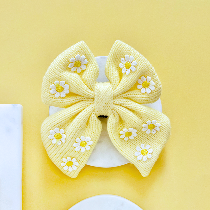 Buttercup Pup Sailor Bow Tie