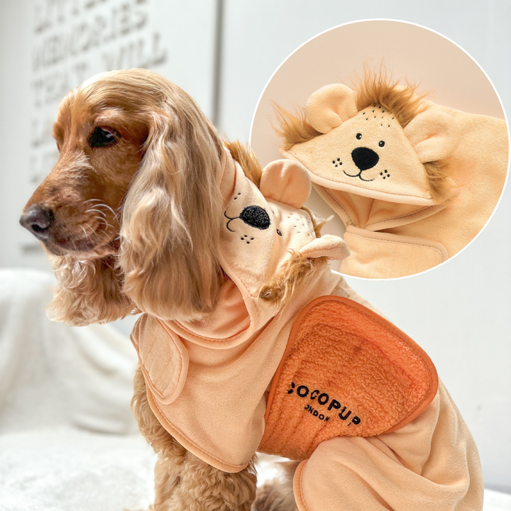PERSONALISED Roary the Lion Drying Robe