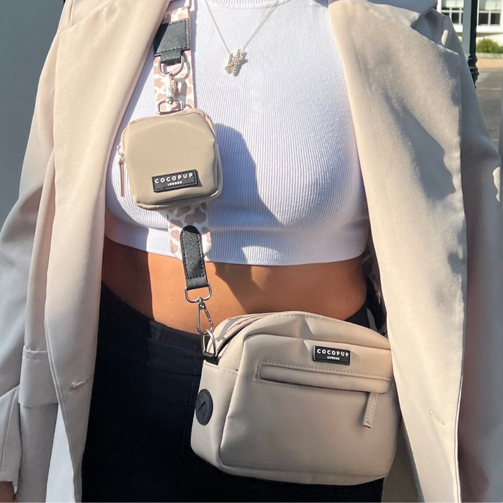 SECONDS Dog Walking Bag - Caramel Latte