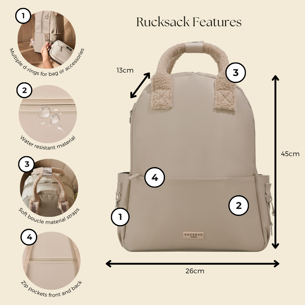 Ultimate Rucksack Bundle - Caramel Latte