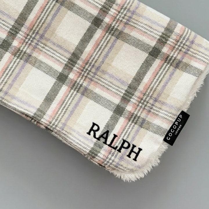 PERSONALISED Blanket - Oxford Plaid