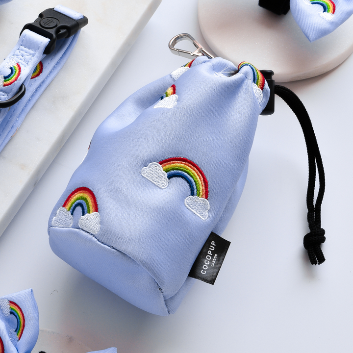 Luxe Drawstring Treat Pouch - Over The Rainbow