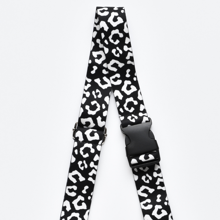 Bum Bag Strap - Black Leopard