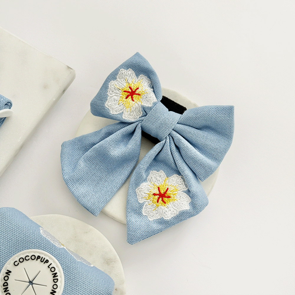 Blue Lagoon Sailor Bow Tie