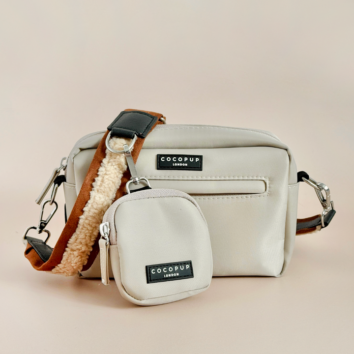 Dog Walking Caramel Latte Bag Bundle - Brown Aviator