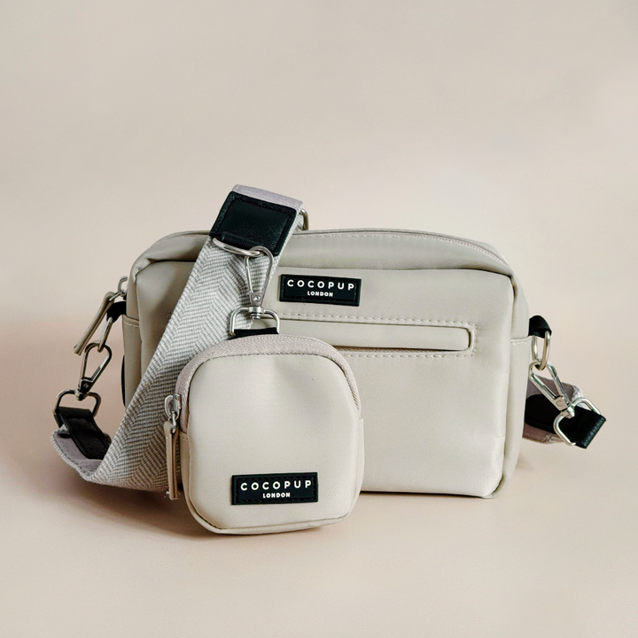 Dog Walking Caramel Latte Bag Bundle - Brown Tweed