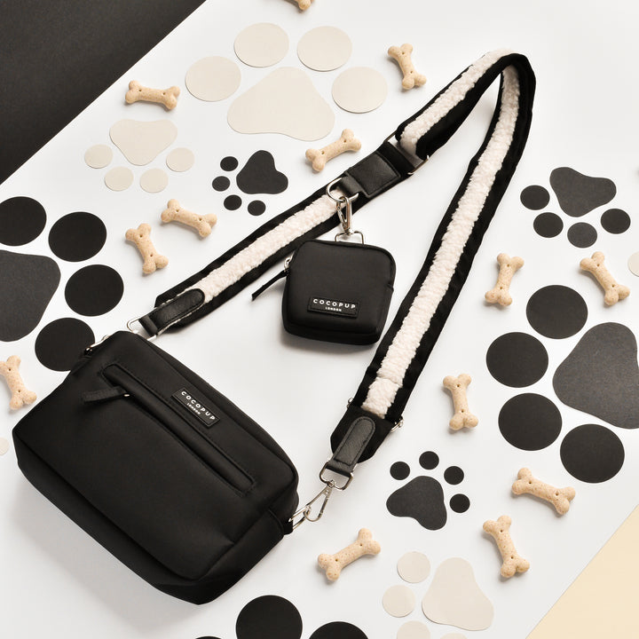 Dog Walking Black Bag Bundle - Black Aviator