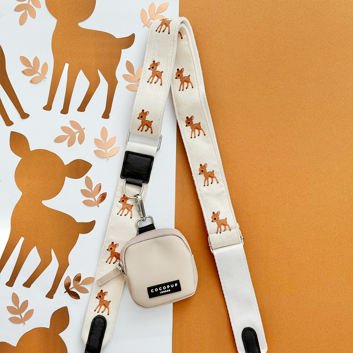 Luxe Dog Walking Bag Bundle - Fleecy Fawn