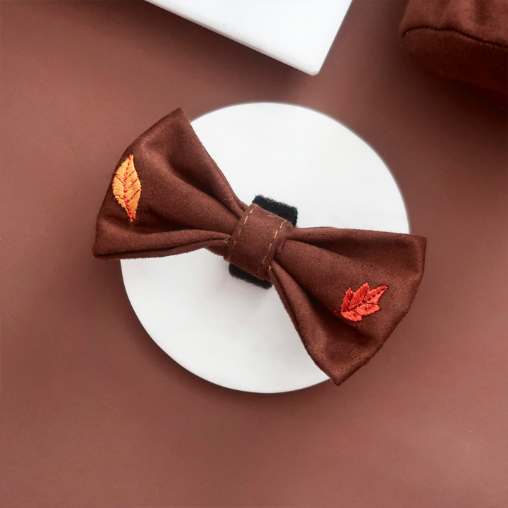 Pawtumn Leaves Bow Tie