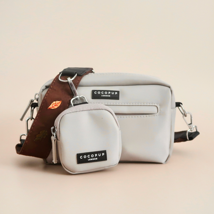 Dog Walking Caramel Latte Bag Bundle - Pawtumn leaves