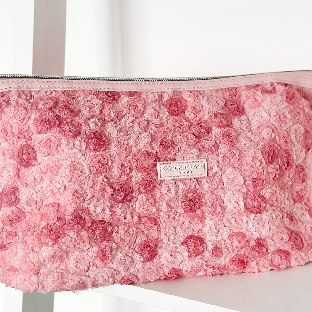 Peony Pup Expandable Makeup Bag By Coconut Lane1