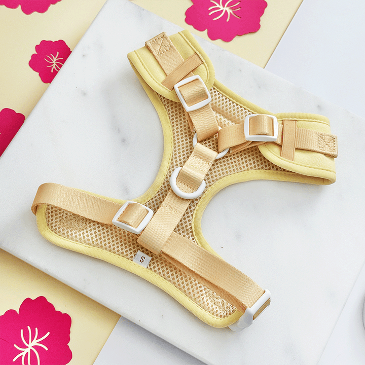 Pink Hibiscus Adjustable Neck HARNESS