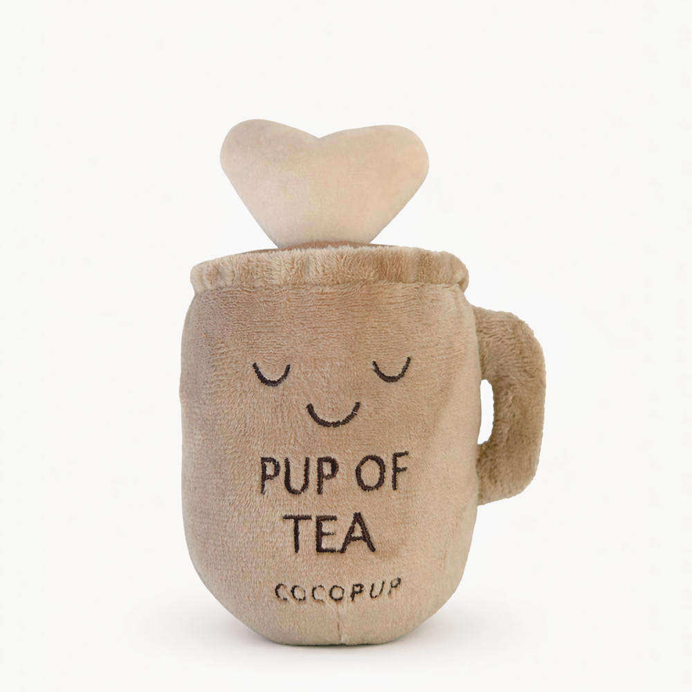 Pup of Tea Dog Toy