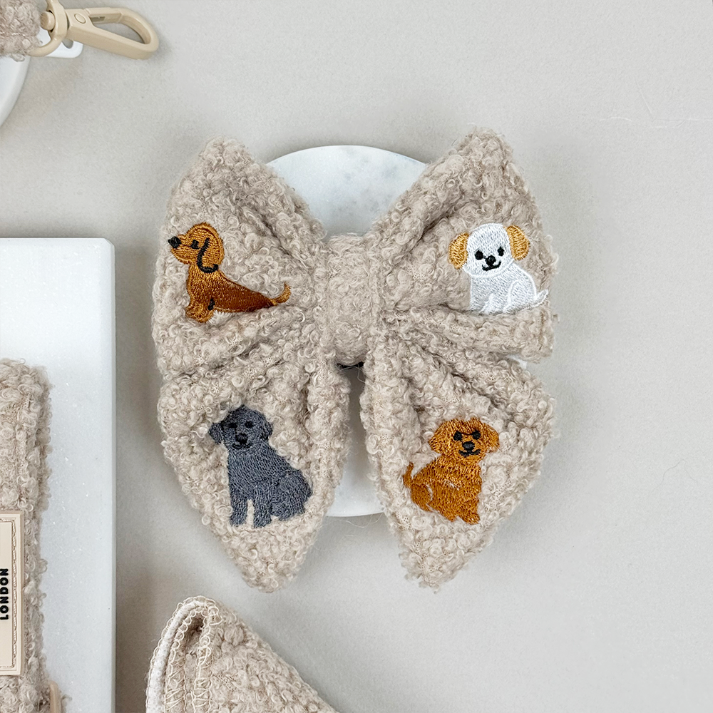 Ralph & Friends Mocha Teddy Sailor Bow Tie