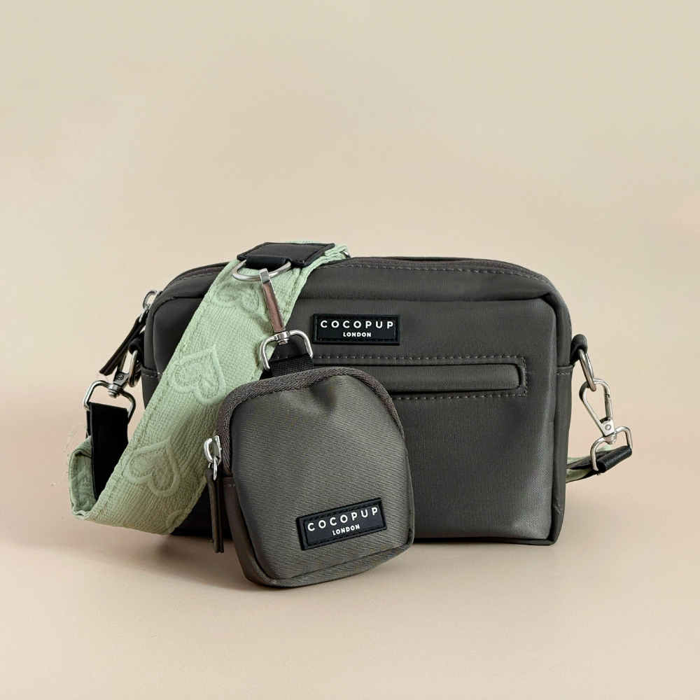 Luxe Dog Walking Bag Bundle - Sage Heart