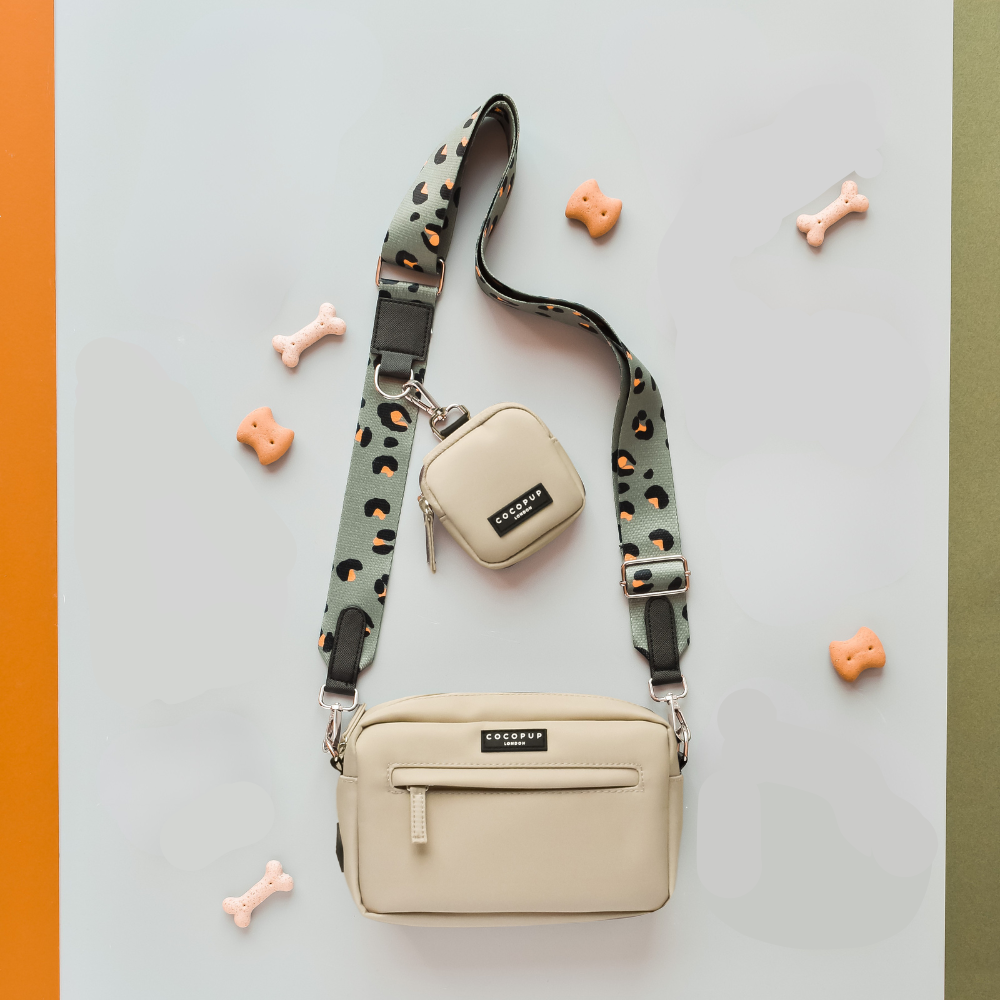 Build Your Own Dog Walking Bag - Caramel Latte Bag