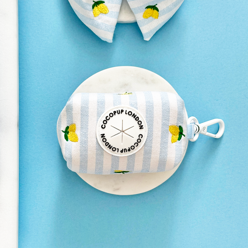 Living La Vida Lemon Poop Bag Holder