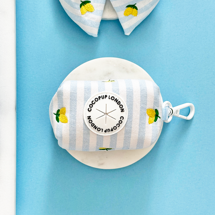 Living La Vida Lemon Poop Bag Holder
